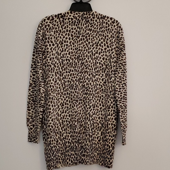 French Connection animal print cardigan - Picture 2 of 8